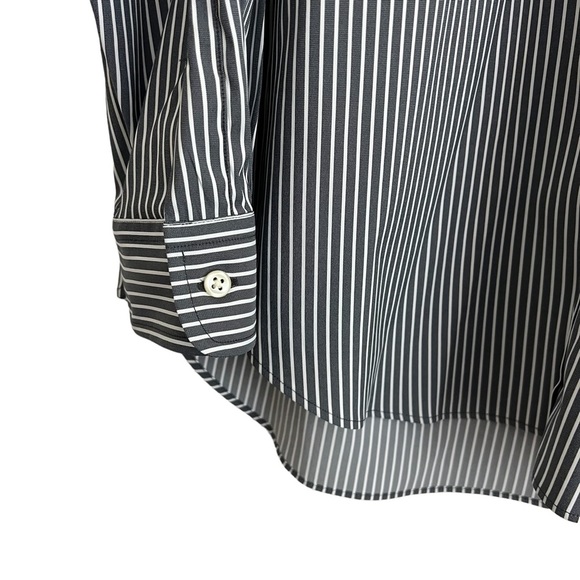 Ralph Lauren blue label classic fit performance gray button-up long sleeve shirt - Picture 3 of 11